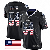 Nike Cowboys 54 Jaylon Smith Black USA Flash Fashion Limited Jersey Dyin,baseball caps,new era cap wholesale,wholesale hats